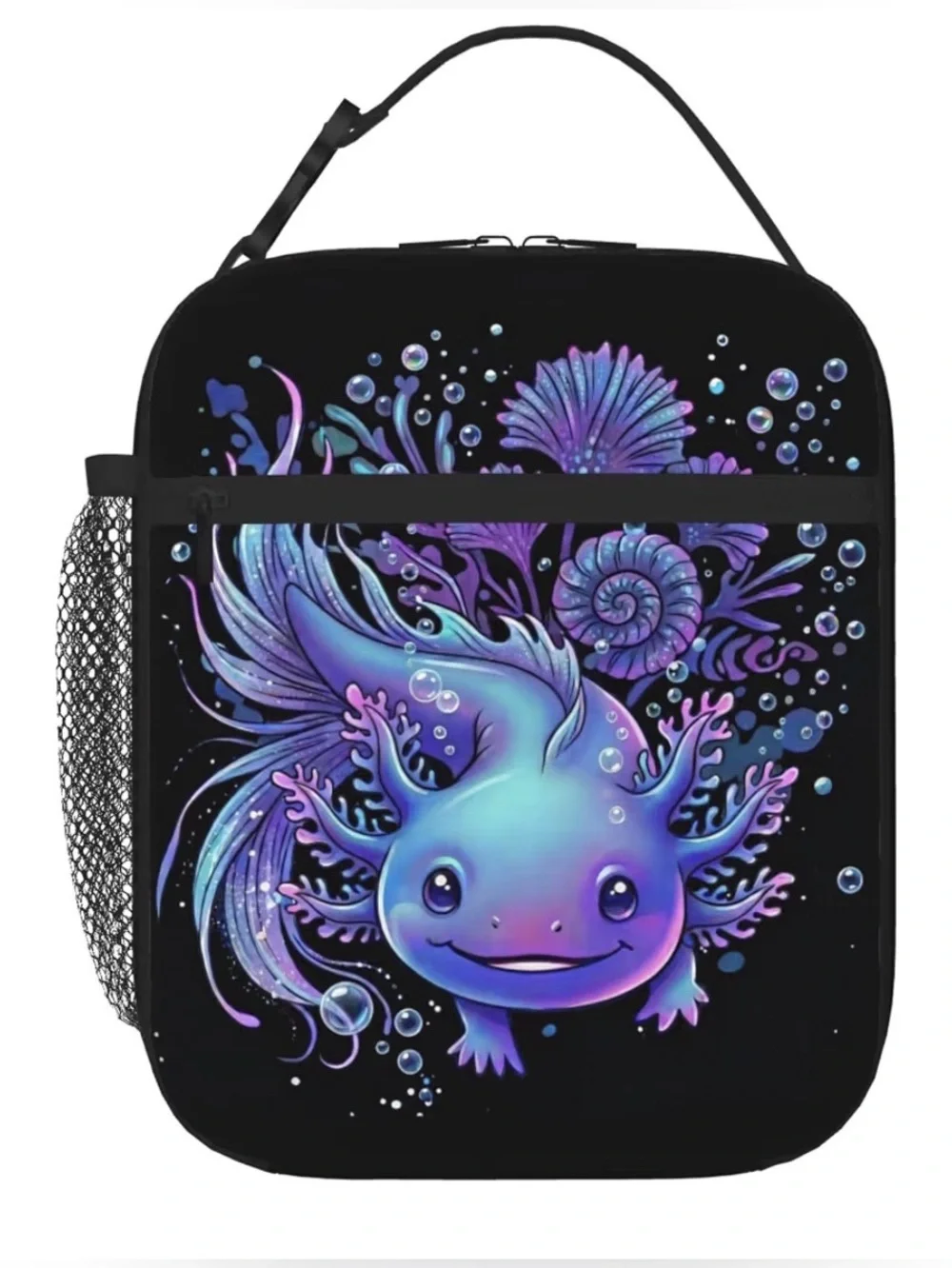 Axolotl Insulated Lunch Box for Kids,
